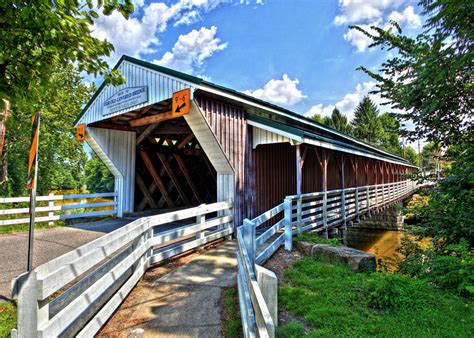 newton falls covered bridge ohio